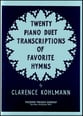 20 PIANO DUET TRANSCRIPTIONS OF piano sheet music cover